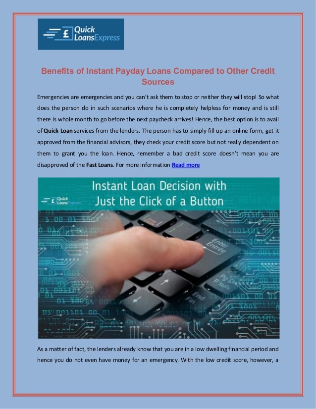 cash advance financial products with out appraisal of creditworthiness