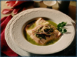 Sake Poached Atlantic Salmon